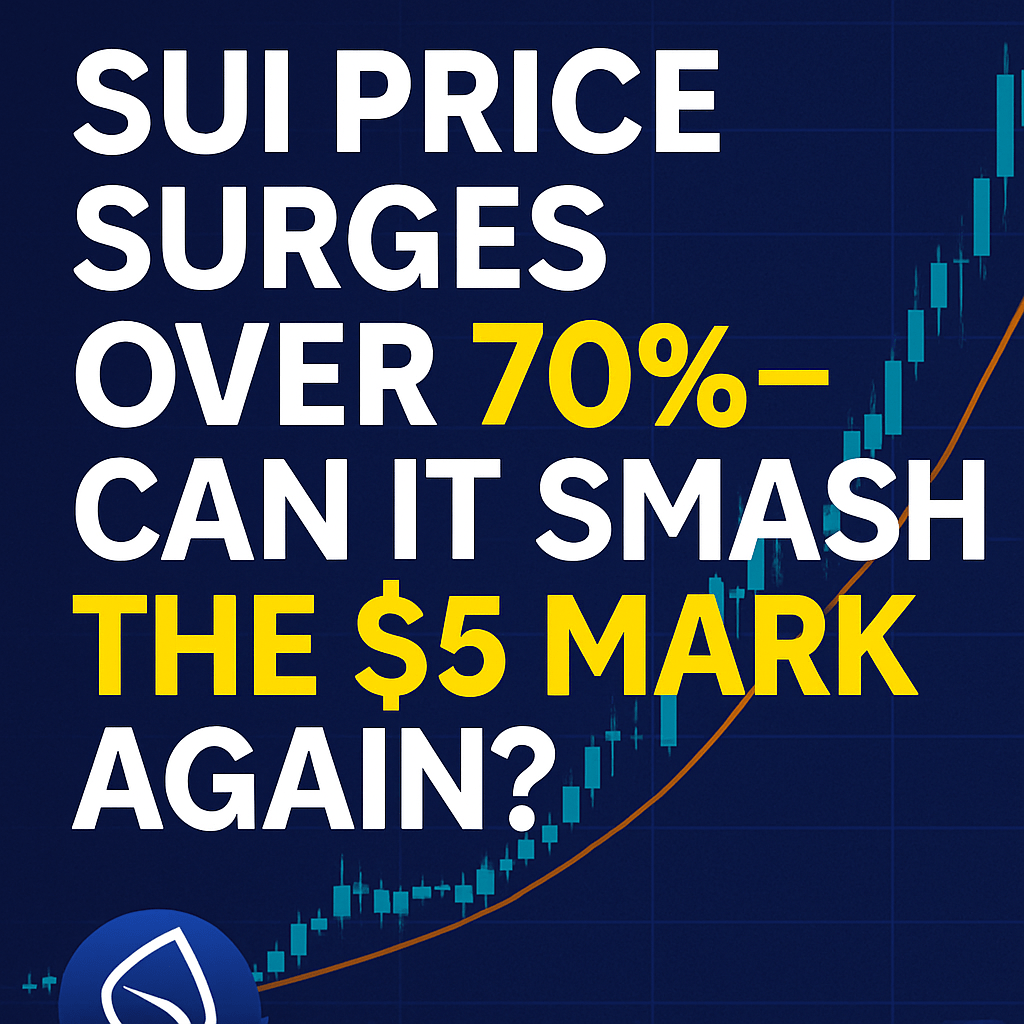 SUI Price Surges Over 70%—Can It Smash the $5 Mark Again?