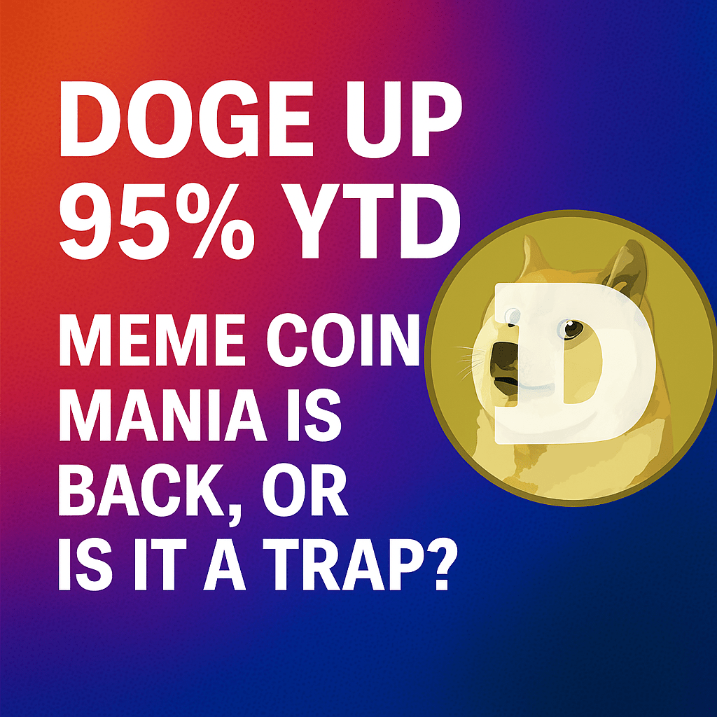 DOGE Up 95% YTD: Meme Coin Mania Is Back, or Is It a Trap?