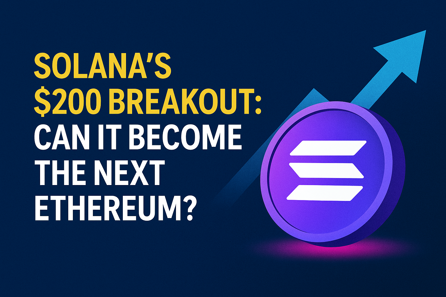 Solana’s $200 Breakout: Can It Become the Next Ethereum?
